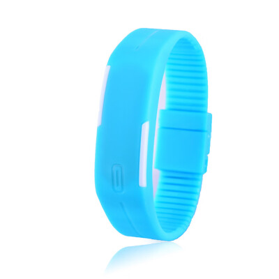 

Korean version of the LED bracelet second generation silicone electronic watch children boys&girls sports silicone electr