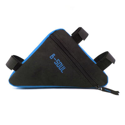 

Triangle Cycling Bike Bicycle Front Tube Frame Pouch Bag Holder Saddle C