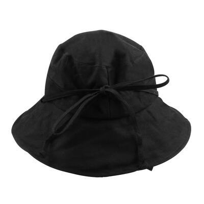 

Summer Women Sun Protection Big Wide Brim Visor Foldable Cap Bucket Hat