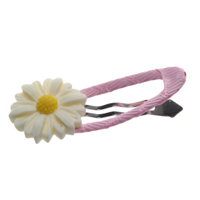 

〖Follure〗Child Chrysanthemum Hairpin BB Clip Beige