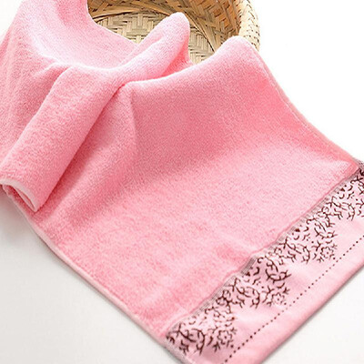 

1Pcs Face Towel Cotton Jacquard Pattern Ultra Soft Highly Absorbent Towel 7333cm