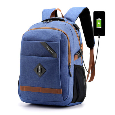

Backpack large capacity fashion business casual computer travel bag USB charging casual tide shoulder bag