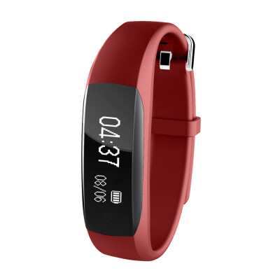 

Lenovo-HW01 Smart Band 091inch OLED Screen 12832pixel Bluetooth 42 Ultra-low Power 85mAh Battery IP65 Sports Band Heart-rate Pe