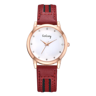 

Watch ladies watch rose gold border decoration fashion ladies sports watch