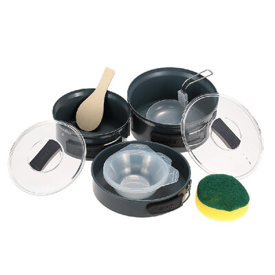 

BRS Cookpot Camping Cookware Outdoor Pot Sets Mutifunctional Utensil