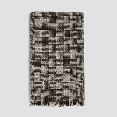 

2018 European&American style new lattice jacquard imitation cashmere scarf men&women couple models autumn&winter warm shawl