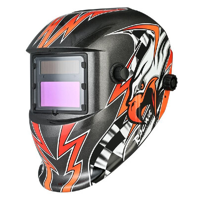 

Industrial Welding Helmet Solar Power Auto Darkening Welding Helmet TIG MIG with Adjustable Head Band