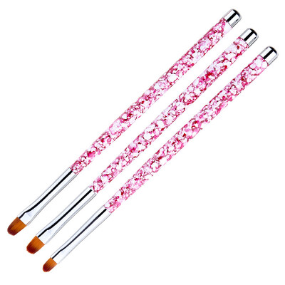 

Toponeto Nail Art Tips Gel Crystal Acrylic Painting Drawing Pen Polish Brush Pen Tool D