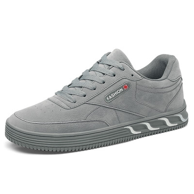 

Mens Shoes Fashion Sports Casual Lace Up Shoes Light Running Shoes Breathable Shoes For Men Grey Black Blue Size 39-44