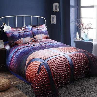 

4pcs 3D Floral Printed Beddings Sport Basketball Polyester Bedclothes Tools