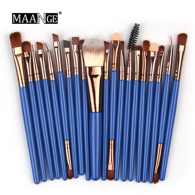 

〖Follure〗20pcsset Makeup Brush Set tools Make-up Toiletry Kit Wool Make Up Brush Set