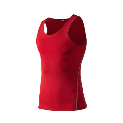 

YUERLIAN Mens training tight vest quick-drying&sweat-absorbing 1001 7008