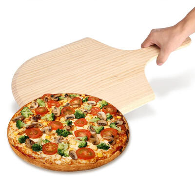 

1214 Inch Wood Pizza Peel Shovel Paddle Pancake Oven Baking Wood Handle TrayPizza Tray Wood Pizza Tray
