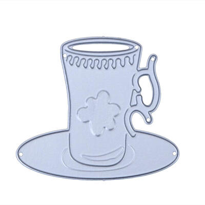

Cup DIY Metal Embroidery Stencil Scrapbook Craft Cutting Die