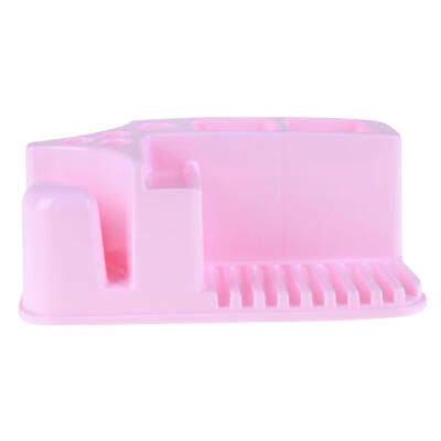 

Rectangle Bathroom Cup Holder Rack Shelf Storage Cosmetics Organizer