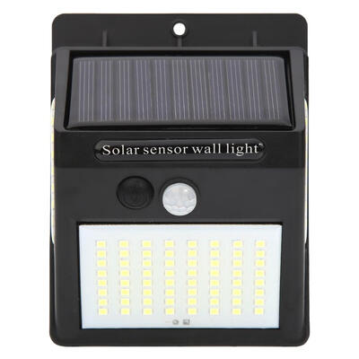 

100 LED Solar Motion Sensor Wall Light Waterproof Garden Yard Security Lamp