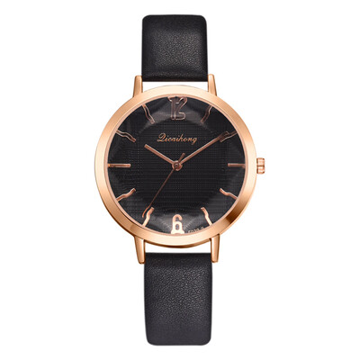 

Fashion pu strap watch new style lattice dial watch ladies watch