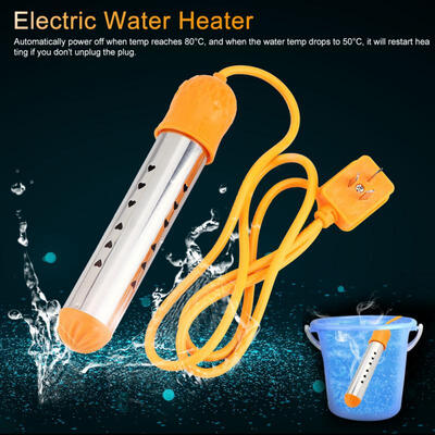 

Greensen 220V 2500W Stainless Steel Automatic Power Off Electric Immersion Heater Water Heating Element