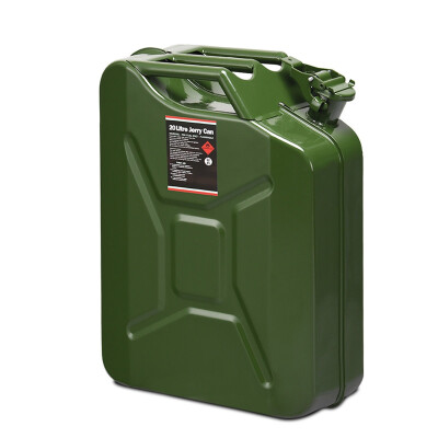 

5 Gallon Steel Gas 20  Jerry Fuel Can-Green