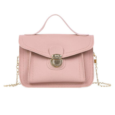 

Solid Color Crossbody Shoulder Handbags Women Small Chain Messenger Bags