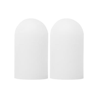 

Sumifun 2pcs Silicone Gel Tube Finger Toe Protectors Pain Relief Feet Care