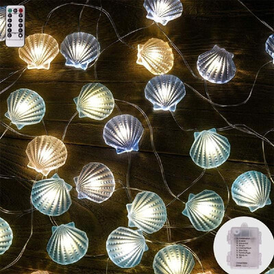 

Decorative String Light -h-e-l-l Shape Christmas Light String 4M 40 Lights with Remote Timer Control
