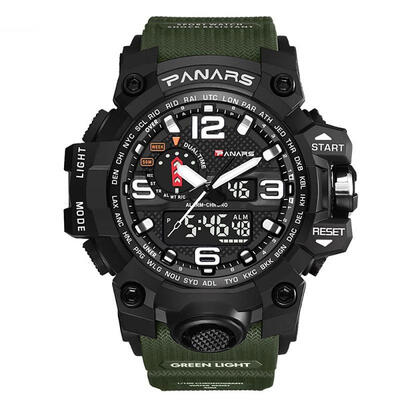 

Mens Digital Watch Premium Large Analog Sports Watch With EL Backlight