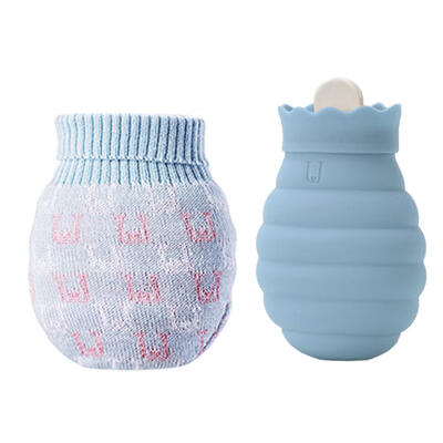 

313ml Hot Water Bag Microwave Heating Silicone Hot Water Bottle Hand Warmer
