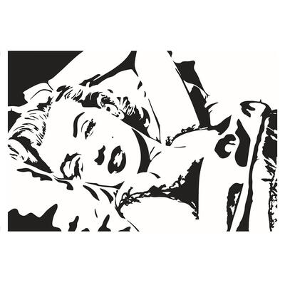 

Women Pattern PVC Removable Self Adhesive Wall Stickers Decal Bedroom Decor