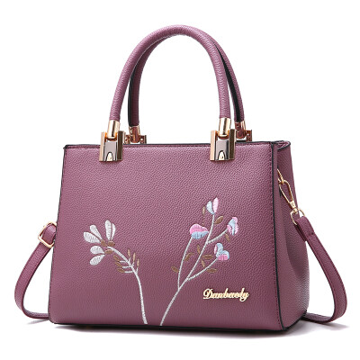 

Womens handbags Korean version of spring&summer middle-aged womens bags Joker single shoulder diagonal bag fashion mother ba