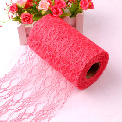 

FUNNYBUNNY 10Yards Vintage Lace Roll Floral Lace Ribbon for Sash DIY Wedding Party Bridal Shower Decorations Gift Bow Craft