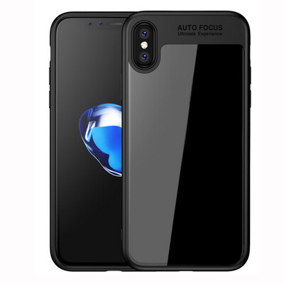 

Phone Case for iPhone X Transparent PC TPU Silicone Cover