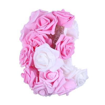 

20LED Rose Flower Fairy String Lights Valentine Wedding Holiday Decor EU