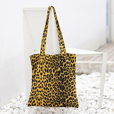 

Tailored Womens Fashion Simple Handbag Leopard Casual Retro Shoulder Bag Folding Bag