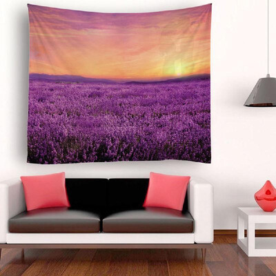 

Tapestry Wall Hanging Scenery Tapestries Sunset Landscape Tapestry for Bedroom Living Room Dorm 512"X591"