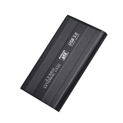 

25 Inch HDD Case SATA HDD to USB30 Converter Adapter External Case 3TB Hard Disk Drive Box External HDD EnclosureBlue