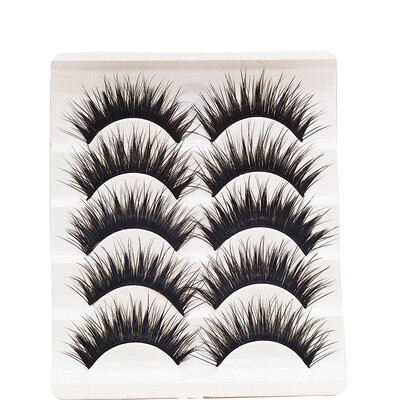 

〖Follure〗Big sale5PairLot Crisscross False Eyelashes Lashes Voluminous Hot Eye Lashes A