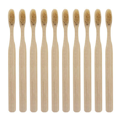 

110pcs Environmental Soft Head Bamboo Toothbrush Oral Care Teeth Eco Brush