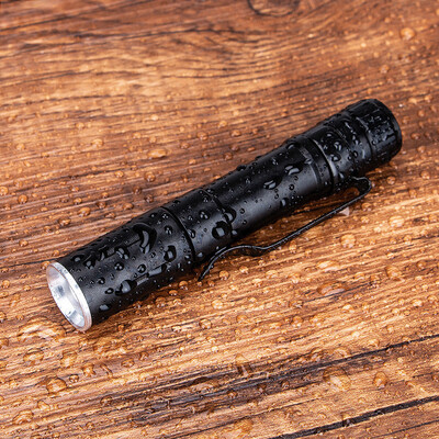 

Saidsome Q5 LED Flashlight Clip Mini Torch Pen Light AAA Lamp Small Lamp flashlight lamp