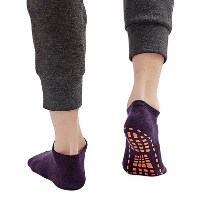 

Women Solid Color Low To Help Summer Cotton Silicone Non-Slip Invisible Boat Socks