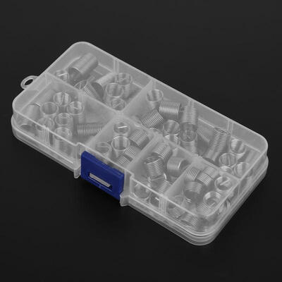 

Greensen 80pcs M81 Coiled Wire Thread Repair Insert Stainless Steel Thread Screws Sleeve Set
