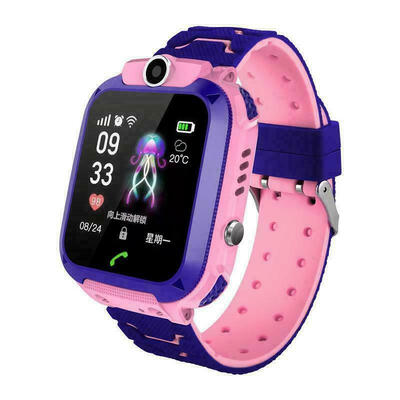 

Anti-lost Kids Safe GPS Tracker SOS Call GSM Phone Smart Watch For IOS Android