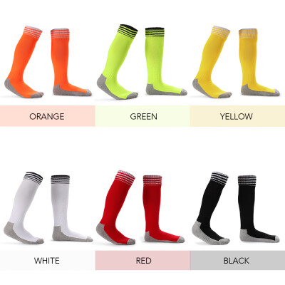 

Kids Breathable Football Socks High Tube Socks Boys Girls Over Knee Sports Socks