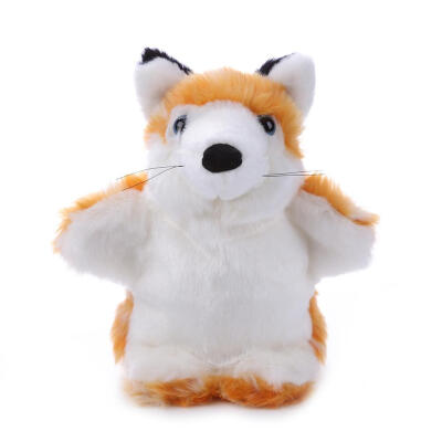 

Cute Fox Hand Puppet Baby Kids Children Soft Doll Plush Educational Toys