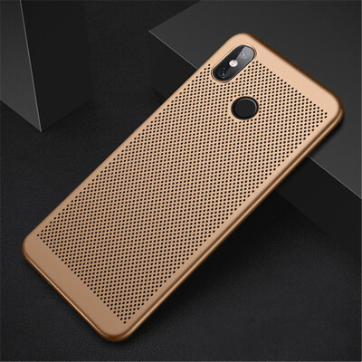 

Goowiiz Phone Case For Xiaomi Mi 88 Se Full Protection Slim Hard PC Breathable Grid Back Cover