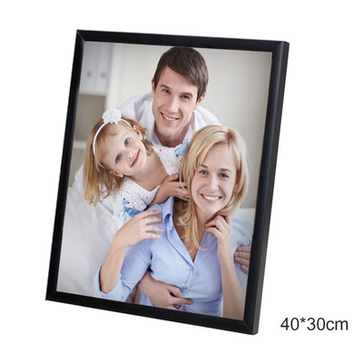 

European American Style Metal Poster Photo Frame Portrait Picture Frames Wall Mountable Plain Thin Nice Gift For Home 4030cm
