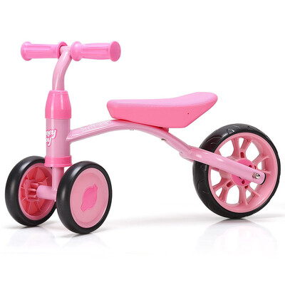 

3 Wheels Kids Riding Toy Balance Walker Bike-Pink