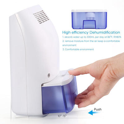 

Greensen Air Dehumidifier 700ml Ultra Quiet Portable Dehumidifier Moisture Absorber for Home Bedroom US