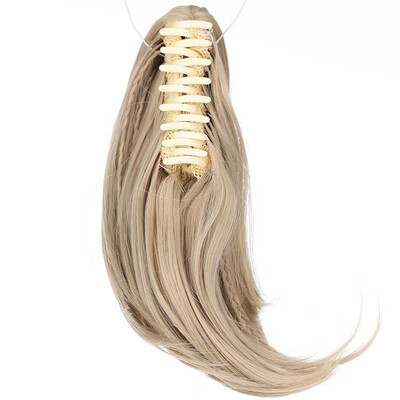

Adjustable Messy Style Ponytail Hair Extension with Jaw Claw Synthetic Hair-Piece&Braids Ponytail hair