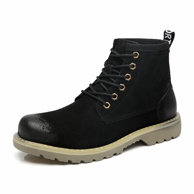 

Wild big head Martin boots British fashion casual tooling boots mens boots